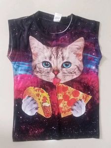 Cool Cat Taco Pizza Tee Unisex