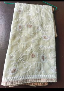 Cream Dupatta