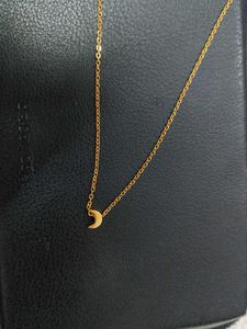 Moon Pendant Necklace