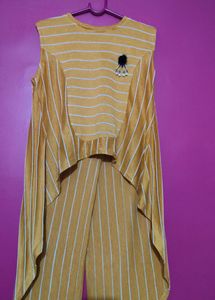 Mustard Yellow Free Size Top