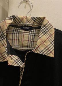 Burberry Black Polo Shirt