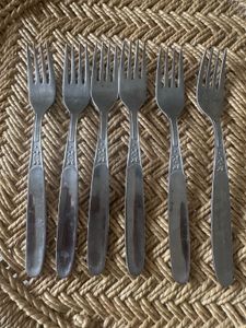 High Quality stainless Steel  Forks (Set of 6)