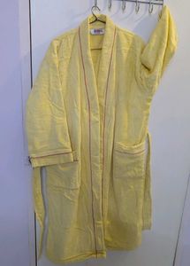 SPACES Yellow Bath Robe