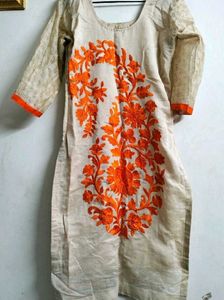 3 Piece Embroidered And Mirror Work Suit Set
