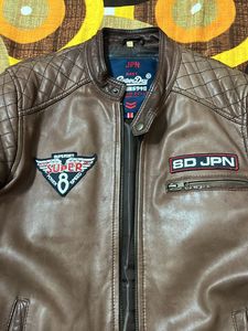 Super dry Leather Jacket