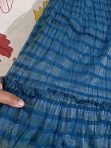 Elegant Blue Party Dress