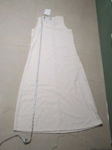 Brand New Cream Sleevless Dress