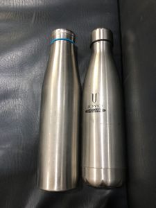 Combo Of 2 Stainless Steel Water Bottles