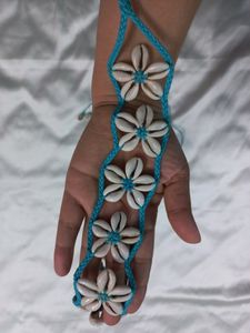 Turquoise color boho belt