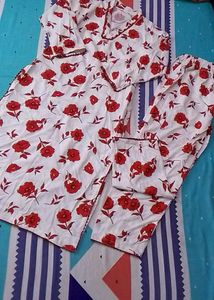 Floral Print Women's Kurta set