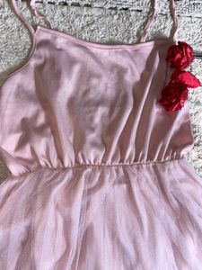 Midi Frock || Pink Colour || Fantastic