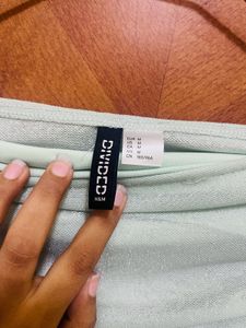 Light Green Tube Top