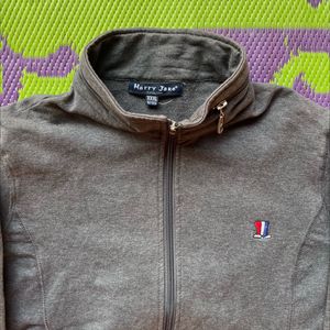 Stylish Grey Zip-Up Jacket