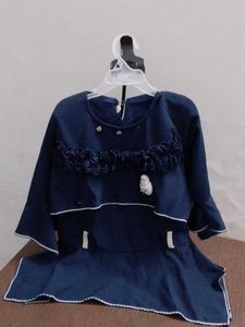 Cute Navy Blue Girls Outfit