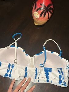 Blue Bikini Bralette