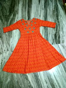 Trending Orange Colur Top