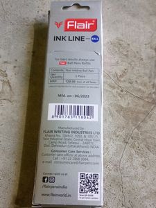 Flair Ink Line Ball Pens 3 Pieces