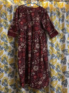 Floral Print kurta Set