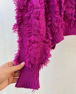 High Fashion Fringe Sweater