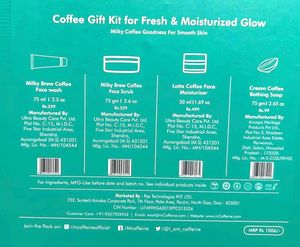 (Seal Packed) mCaffeine Coffee Skin care box