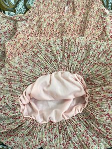 Floral Cold Shoulder Top