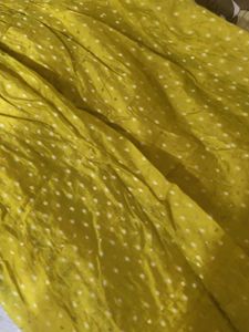 Yellow Polka Dot Skirt