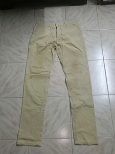 Casual Beige Pants