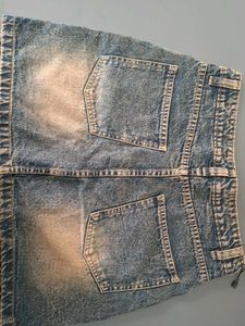 Denim Mini Skirt