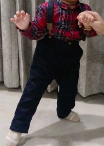 Shirt And Pant Suspenders Set