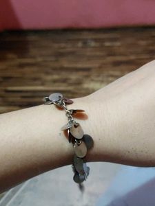 Coin Charm Bracelet