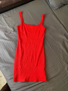 Red Bodycon Mini Dress