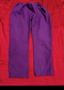 Elegant Purple Kurta Set