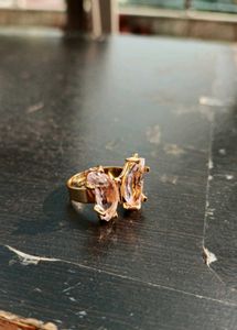Butterfly Crystal Ring