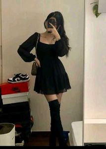 Chic Black Mini Dress