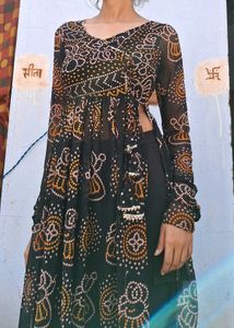 Bandhani Print Kurta