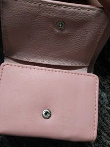 PINK COLOR LADIES/KIDS WALLET.