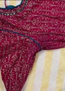PINK ANARKALI SUIT