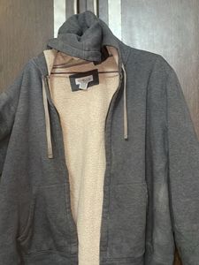 Faux Fur Warm Hoodie - XXL