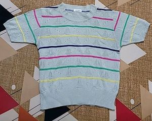 Striped Knit Top - Pastel Perfection!