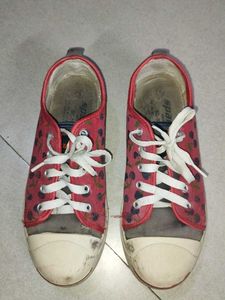 Sparx Cherry Print Sneakers