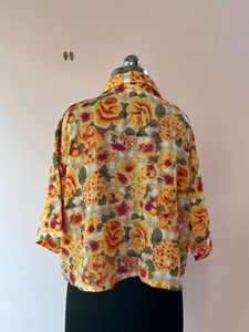 Floral Print Short Sleeve top