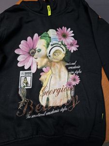 Graphic Tee: Woman with Headphones