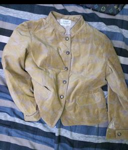 Crocodile Velvet Suede Type Jacket