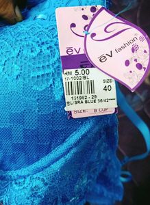 Turquoise Lace Bra - Size Unknown