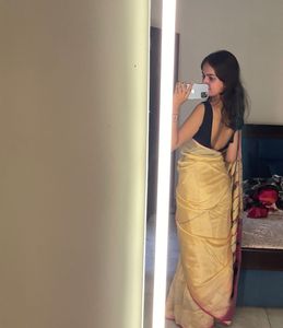 Elegant Yellow Saree