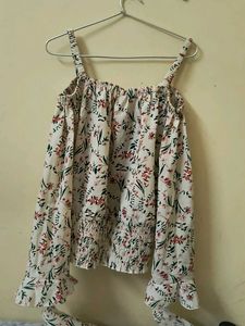 Floral Off-Shoulder Blouse
