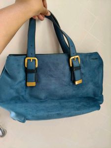 Blue Handbag