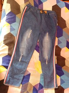 Women Stylish Jogger Denim Jeans