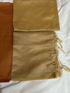 Banarasi Wood Coloured Suit Set