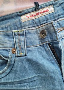 Light Blue Jeans For Woman